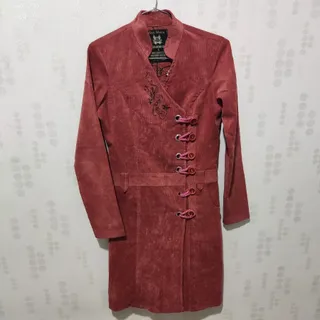 مانتو شیک مخمل کبریتی