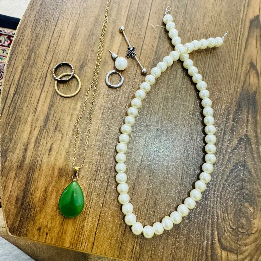 گوشواره انگشتر گردنبند