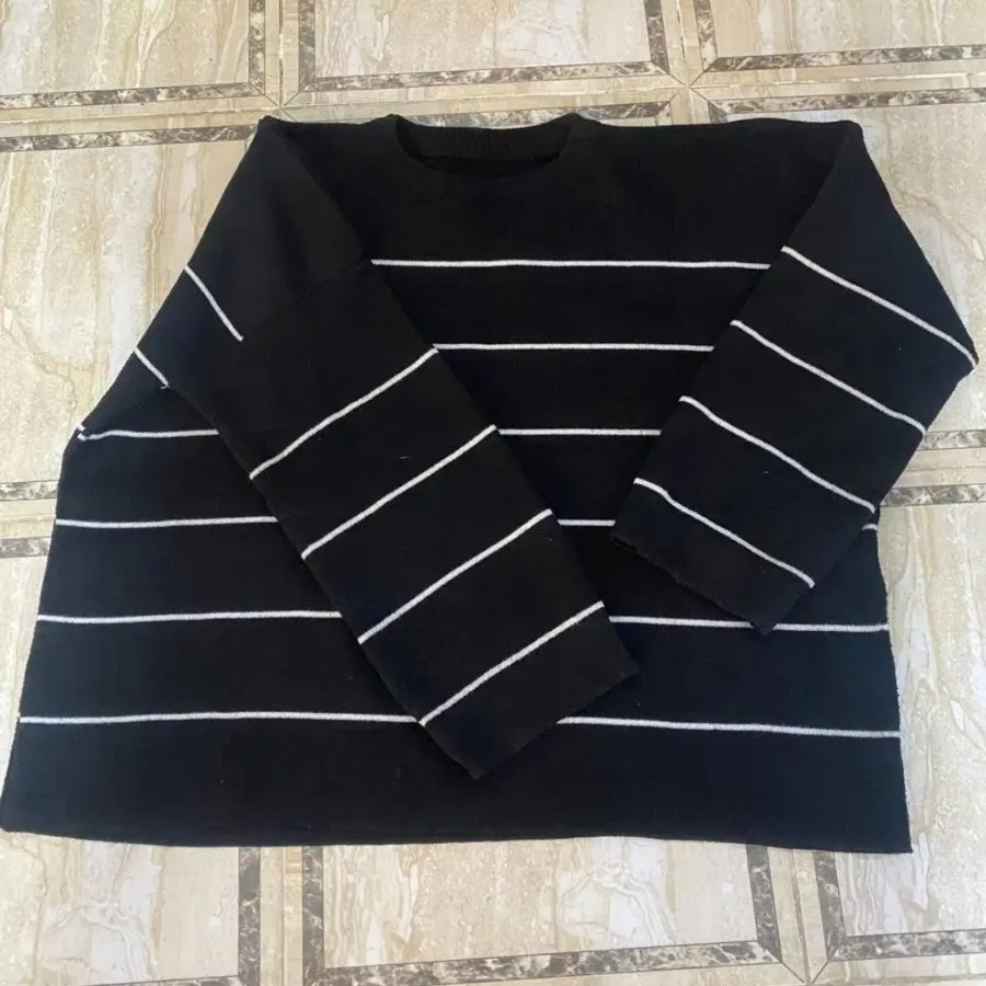 بافت راه راه سفید مشکی