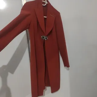 کت بلند نارنجی تیره