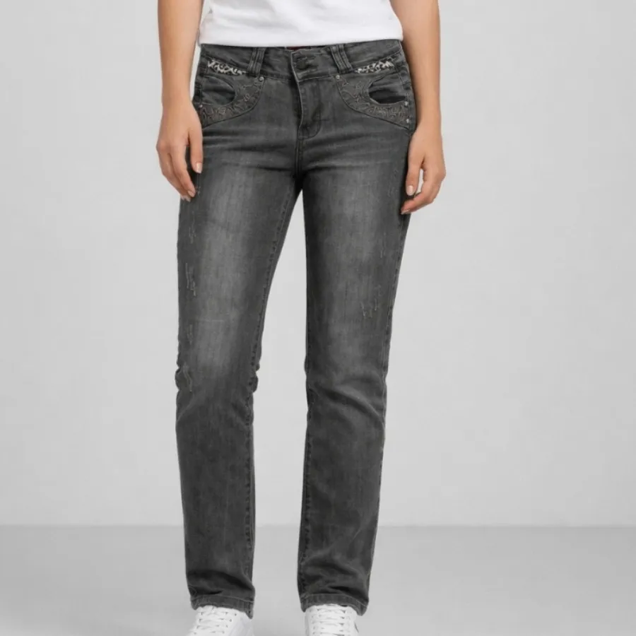 شلوار جین راسته