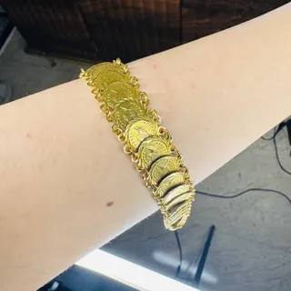 دستبند سکه ای سنتی