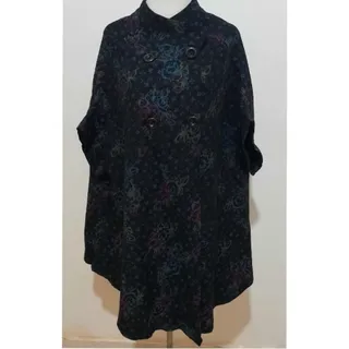 شنل دکمه دار  طرح دار