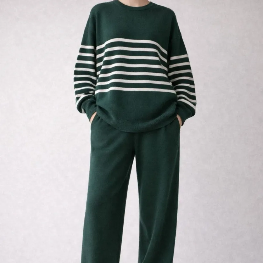 ست بلوزشلوار بافت گرم