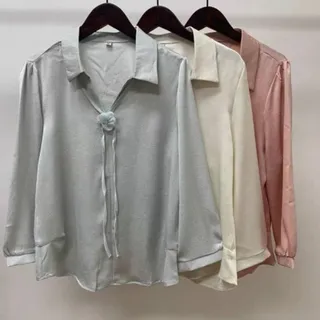 شومیز جنس ساتن  شیک