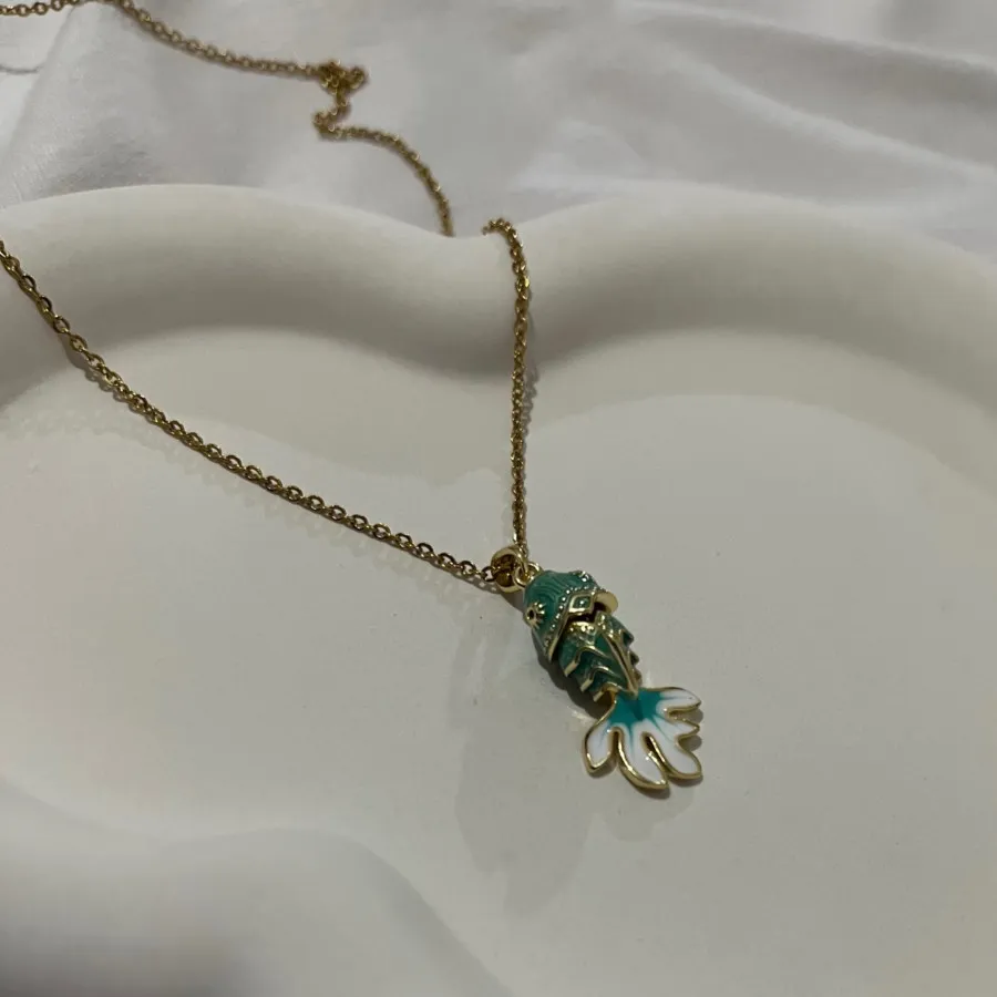 گردنبند سه بعدی ماهی