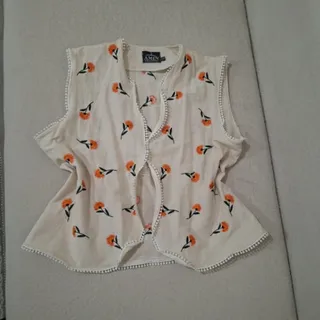 جلیقه وست گلدوزی