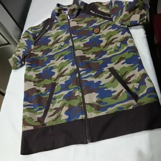 پیراهن جلو زیپ دار ارتشی