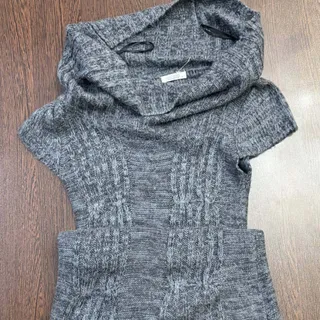 بافت بلند یقه شل