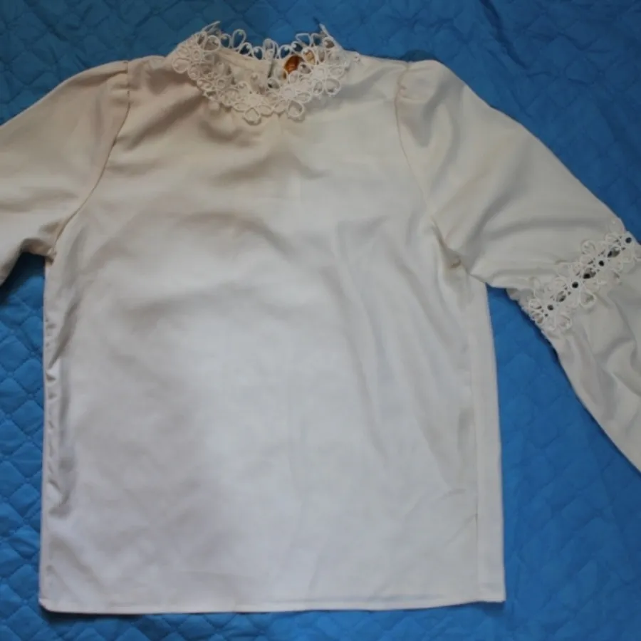 شومیز سفید مجلسی