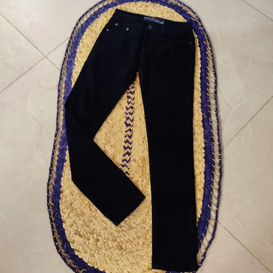 شلوار مخمل  کبریتی ریز