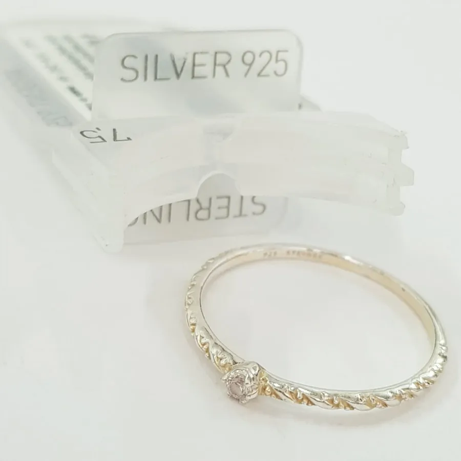 انگشتر نقره 925 نگین دار