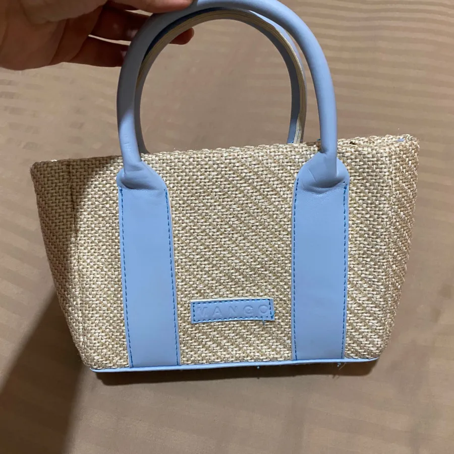 کیف کرم/آبی