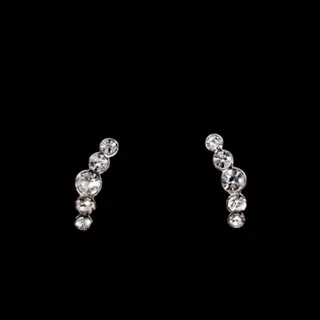 گوشواره نقره 925عیار خوشه