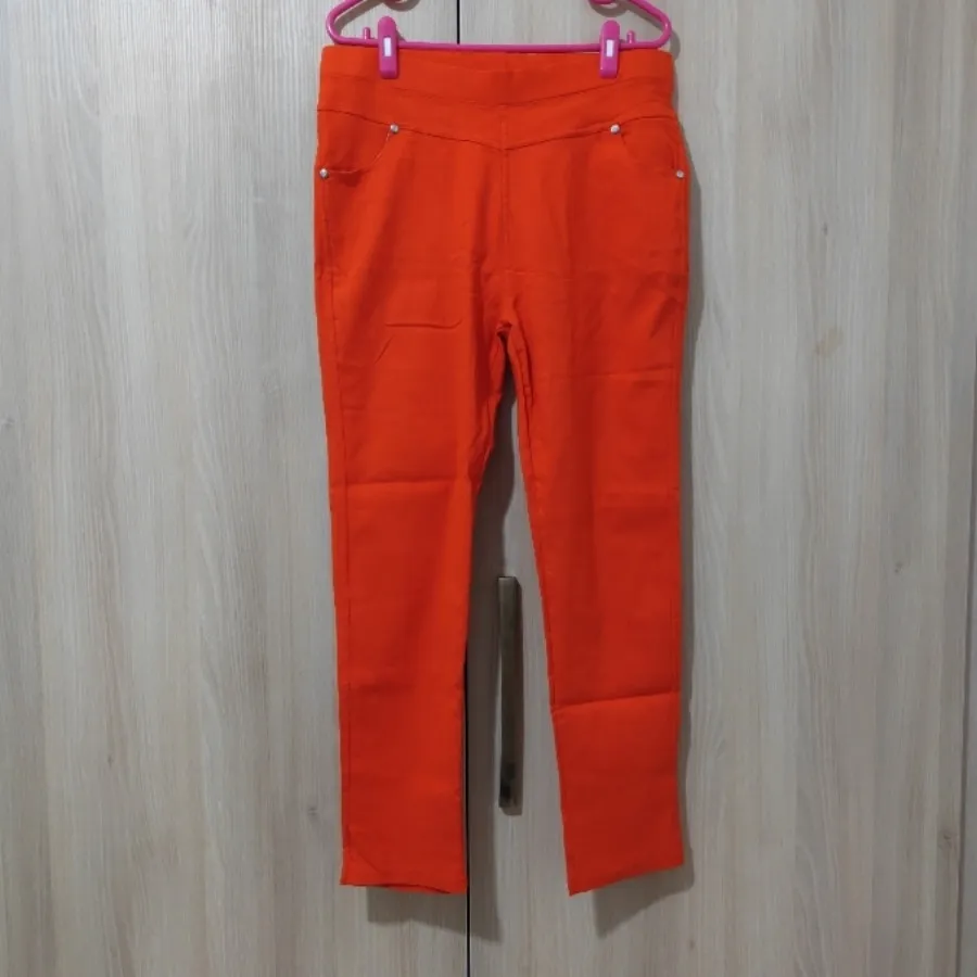 شلوار استرچ سایزبزرگ رنگی