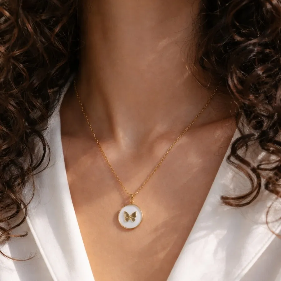 گردنبند میناکاری