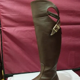 بوت بلند قهوه ای