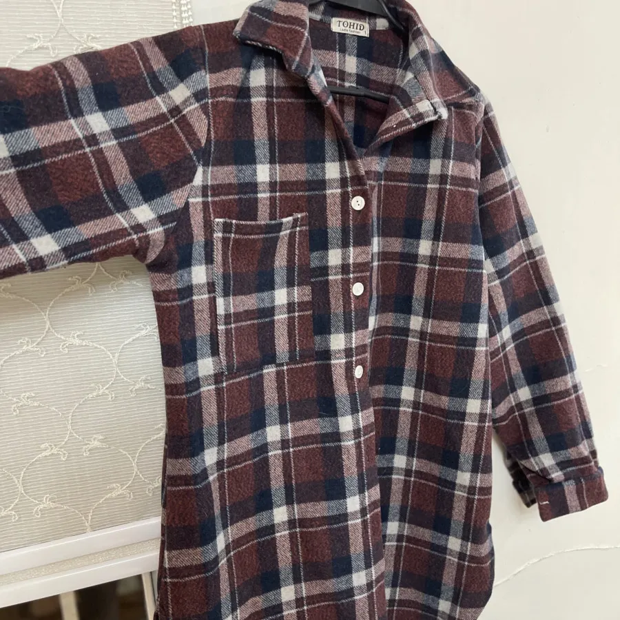 شومیز مانتویی پشمی