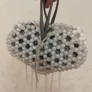 کیف مرواریدی مجلسی