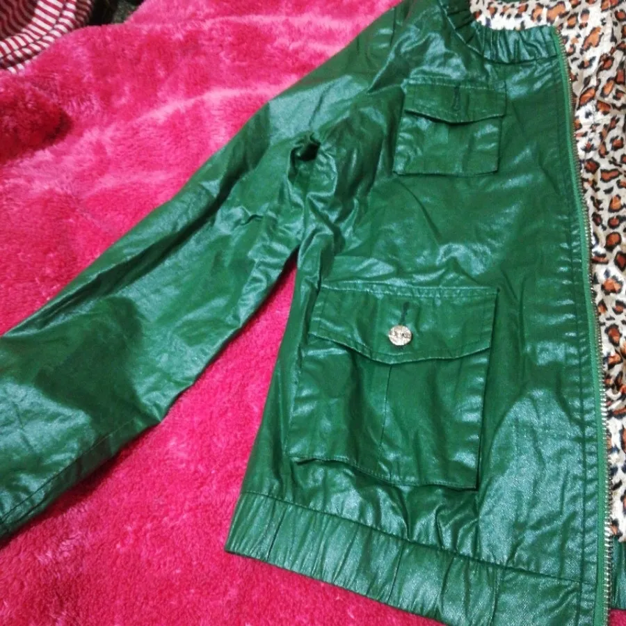 کاپشن طرح چرم خارجی