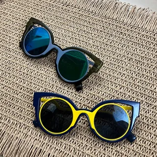 دو عینک ترند وارداتی فندی