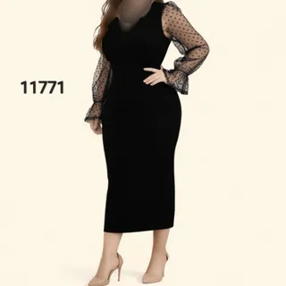 پیراهن مجلسی سایز بزرگ