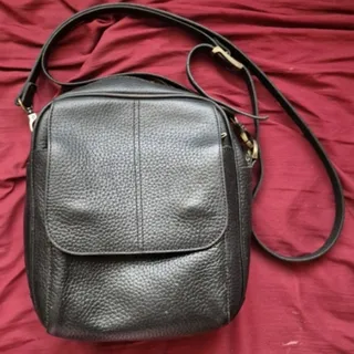 کیف چرم مشکی