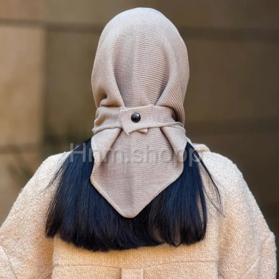 روسری دکمه خور