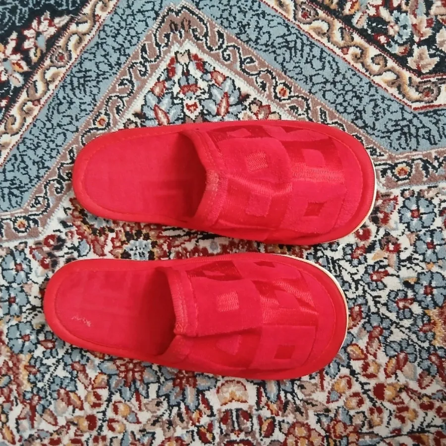 دمپایی روفرشی حوله ای