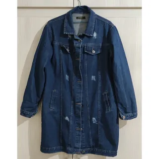 مانتو جین کاملا نو قد 80