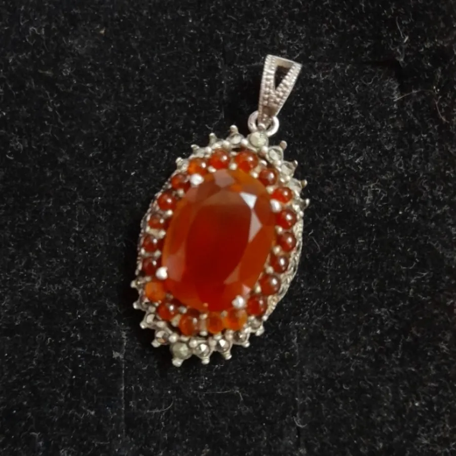 گردنبند قدیمی نقره