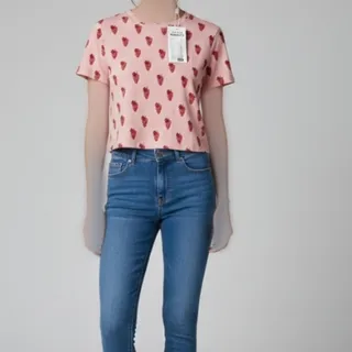 کراپ تیشرت H&M