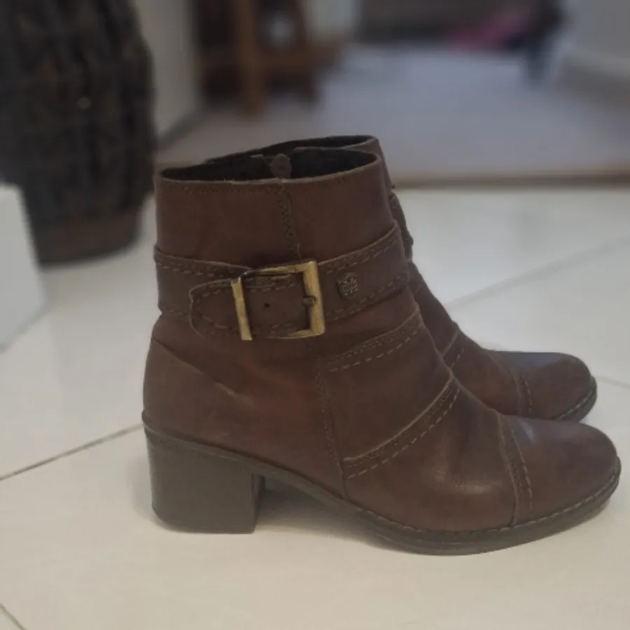 نیم بوت چرم