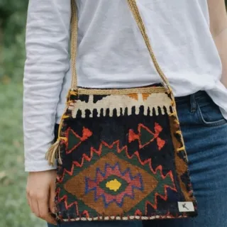 کیف دوشی گلیمی