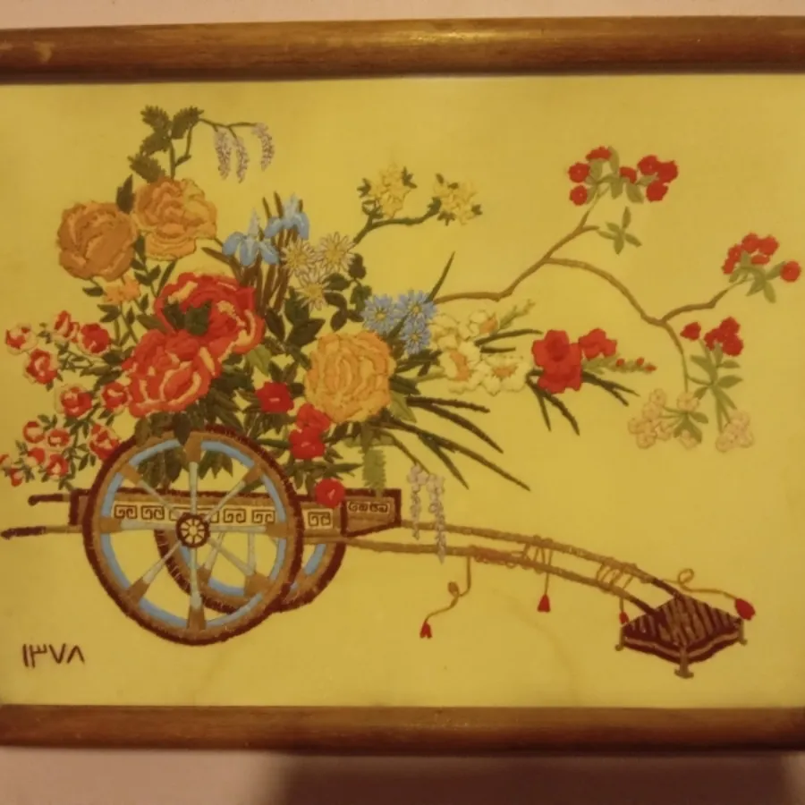 تابلو گلدوزی