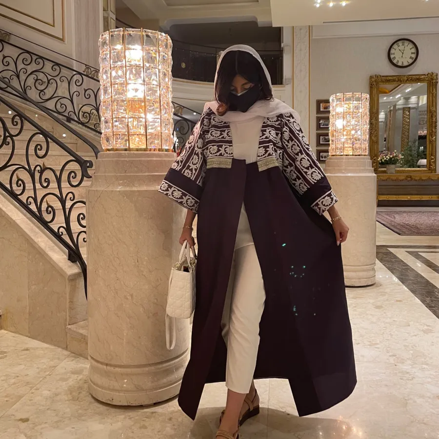 مانتو مزونی تافته سوزندوز