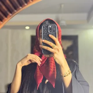 روسری 2 رو کوچک