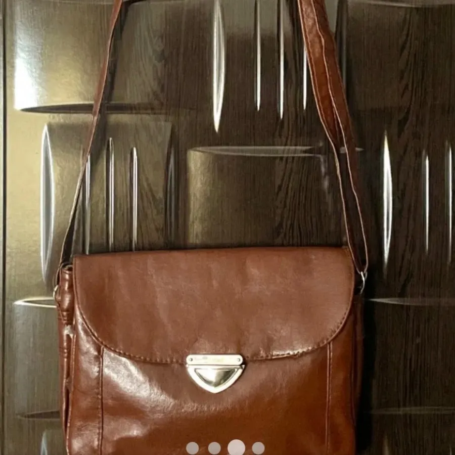 کیفدوشی  قهوه ای عسلی چرم