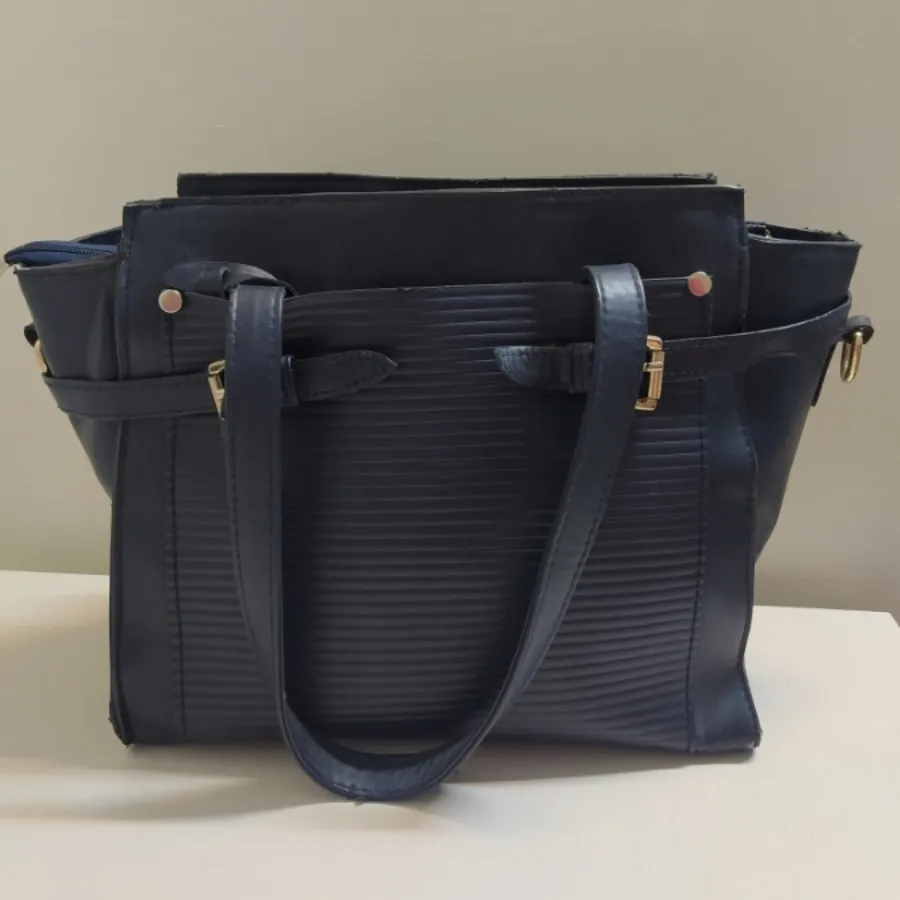 کیف دستی سورمه ای