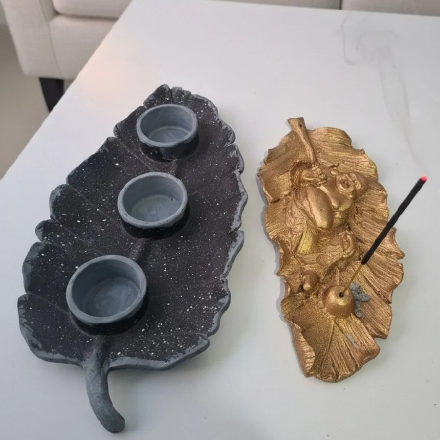 شمعدان و جا عودی