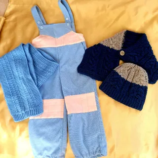 سرهمی وشال وکلاه کودک