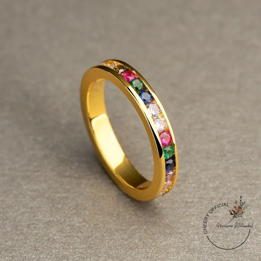 انگشتر هفت رنگ