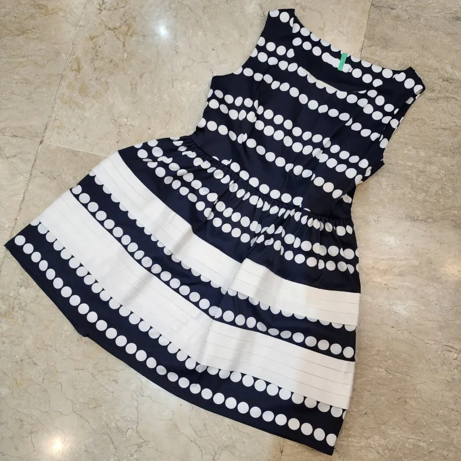 پیراهن خال خالی کوتاه