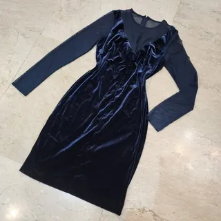 پیراهن مخمل mango