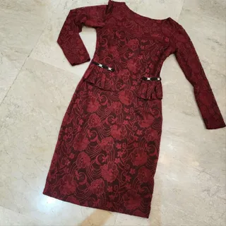 پیراهن گیپور کوتاه