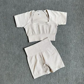 ست کراپ شلوارک