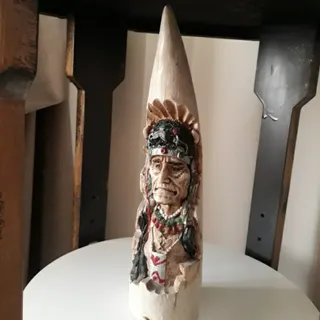 عاج دکوری سرخ پوست