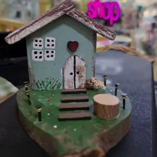 دکوری چوبی کلبه