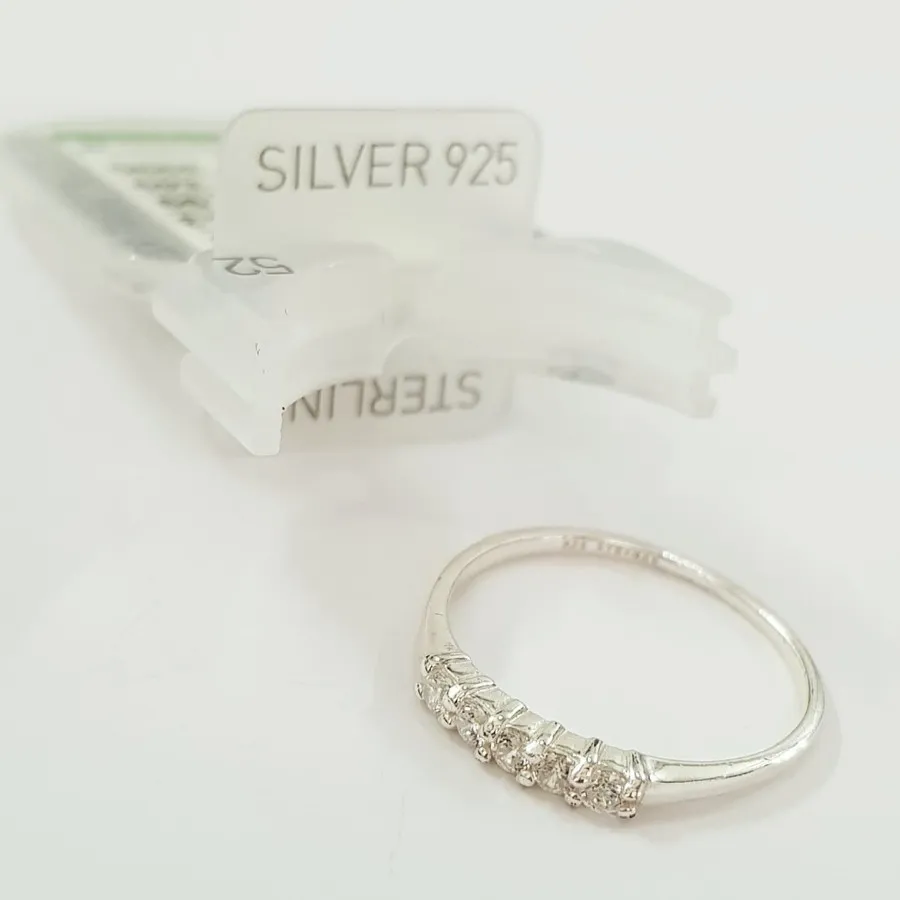 انگشتر نقره 925 نگین دار