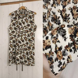 پیراهن کوتاه نخی کد 75